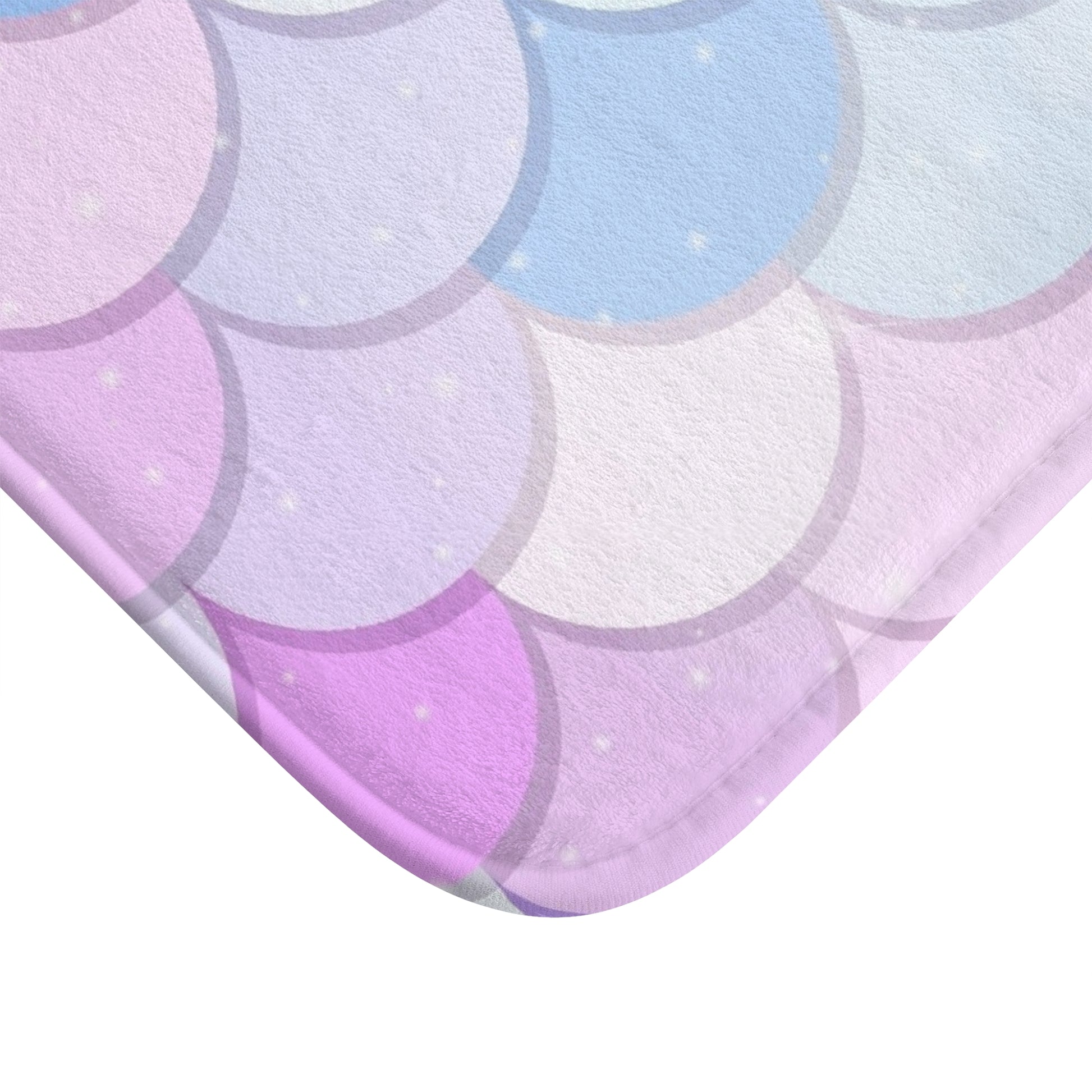 Bohemian Bath Mat, Bathroom Rug, Shower Mat, Non-Slip Bath Mat, Home Decor Accent