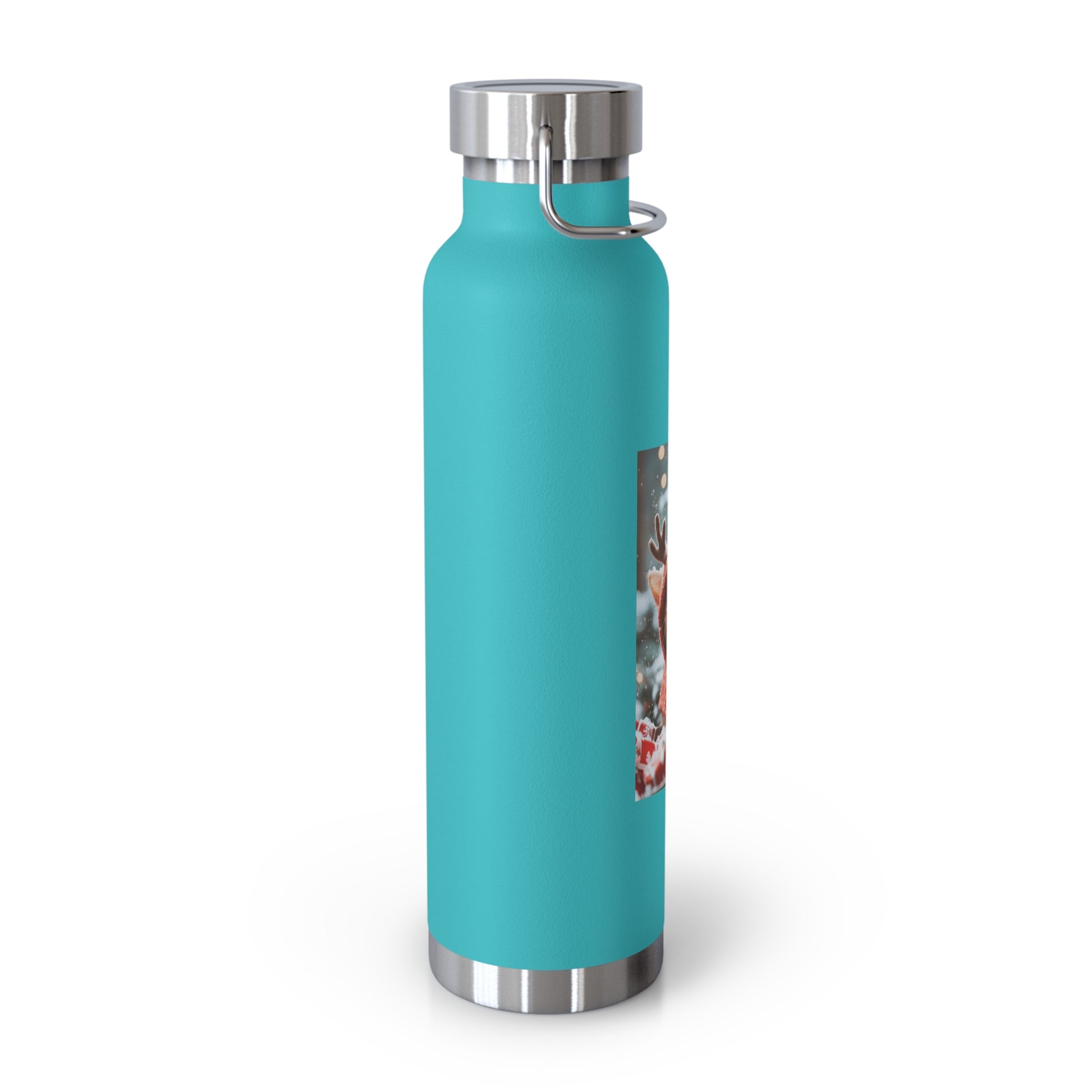 Copper Bottle, Trendy Drinking Flask for Hydration on the Go, Reusable Steel Water Bottle, Eco-Friendly Travel Mug, Stylish