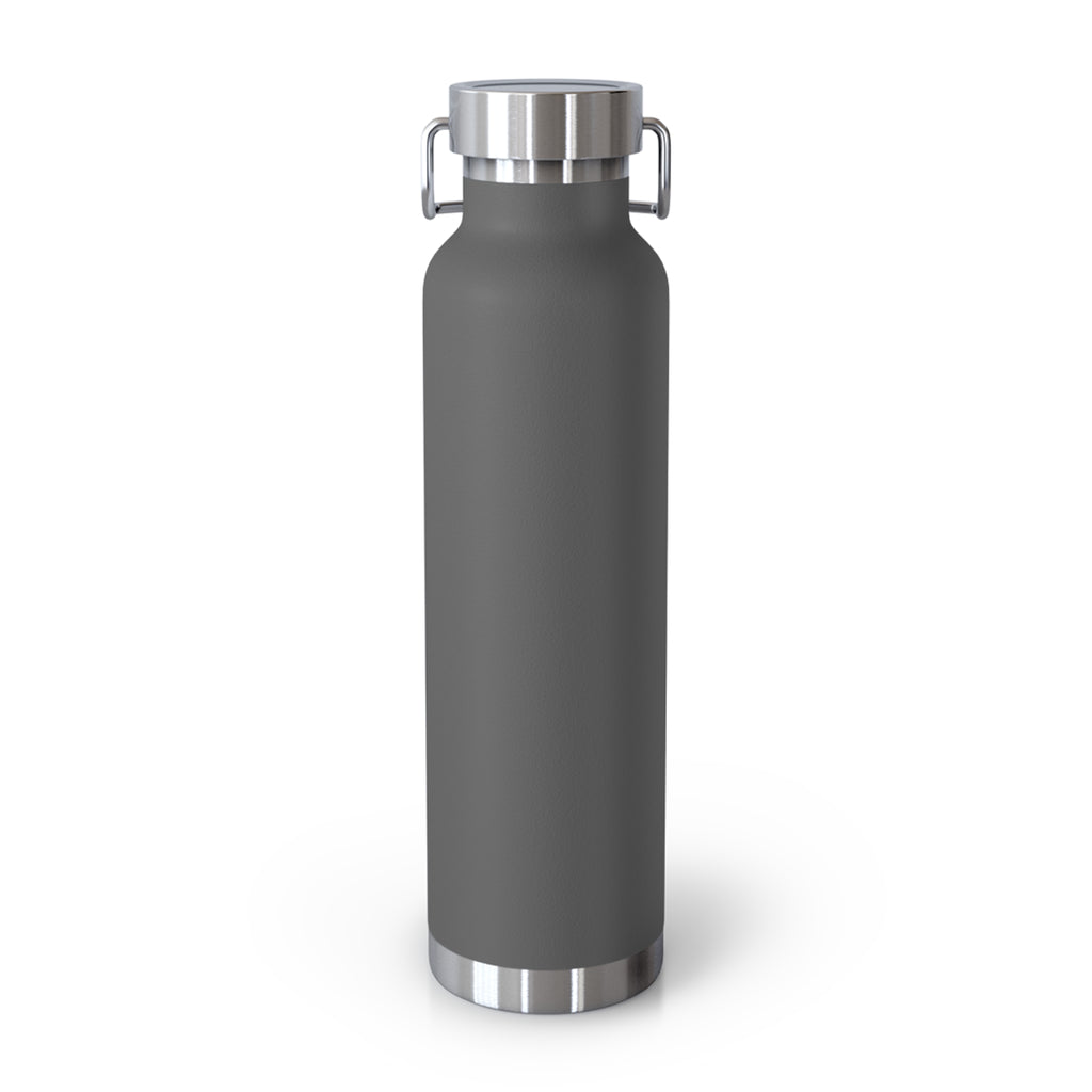 Copper Bottle, Trendy Drinking Flask for Hydration on the Go, Reusable Steel Water Bottle, Eco-Friendly Travel Mug, Stylish