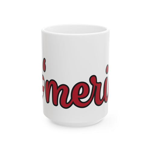 Bullet Point Ceramic Mug, Unique Coffee Cup, Office Desk Decor, Gift For Coffee Lovers, Kitchen Accessories