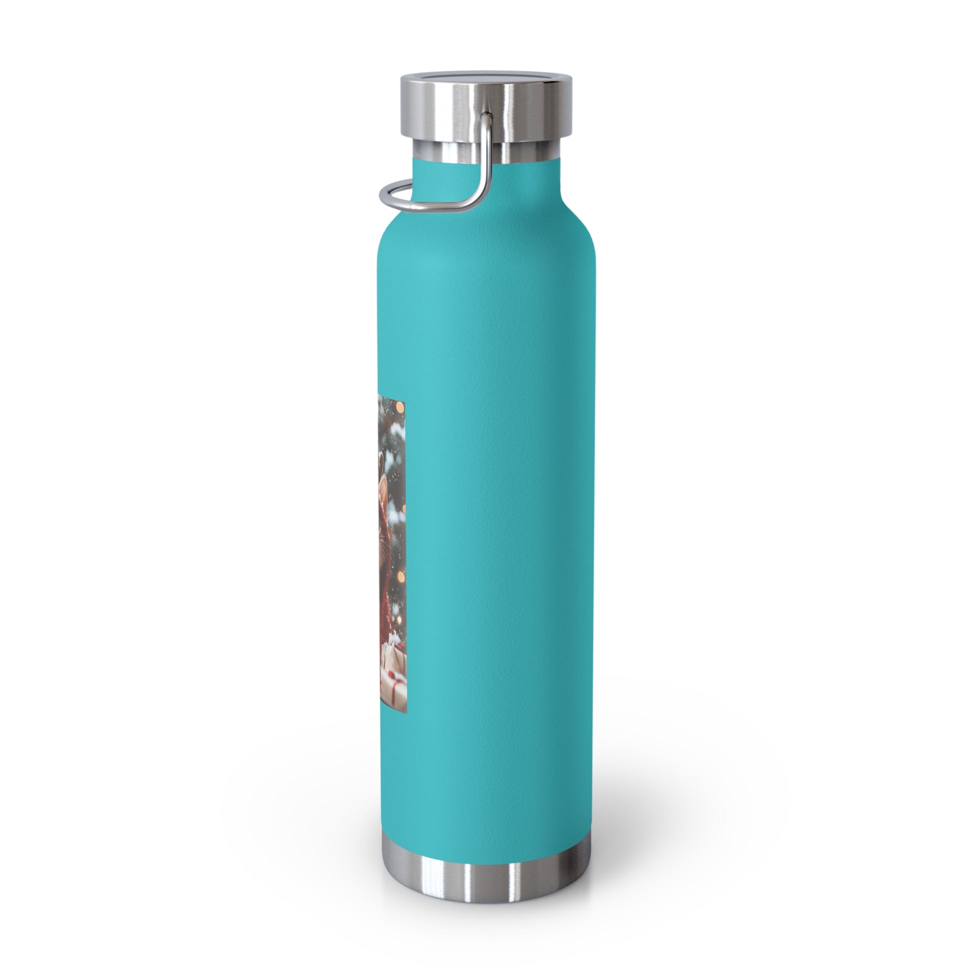 Copper Bottle, Trendy Drinking Flask for Hydration on the Go, Reusable Steel Water Bottle, Eco-Friendly Travel Mug, Stylish
