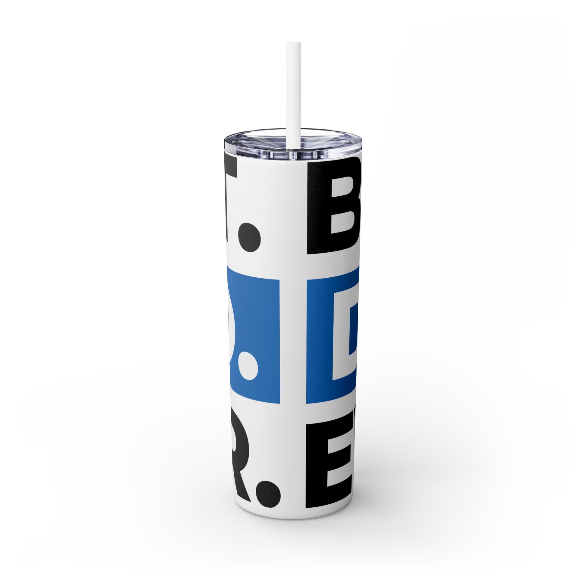 Skinny Tumbler with Straw, 20oz