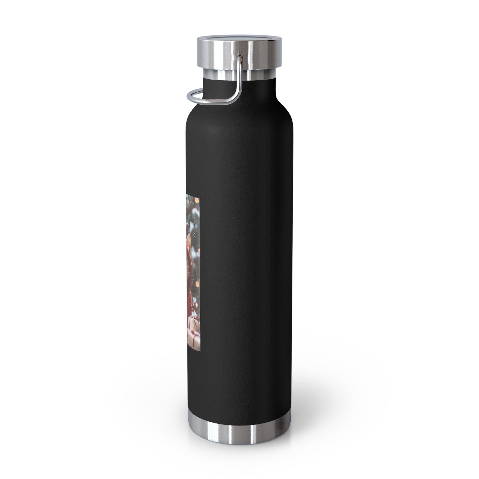 Copper Bottle, Trendy Drinking Flask for Hydration on the Go, Reusable Steel Water Bottle, Eco-Friendly Travel Mug, Stylish