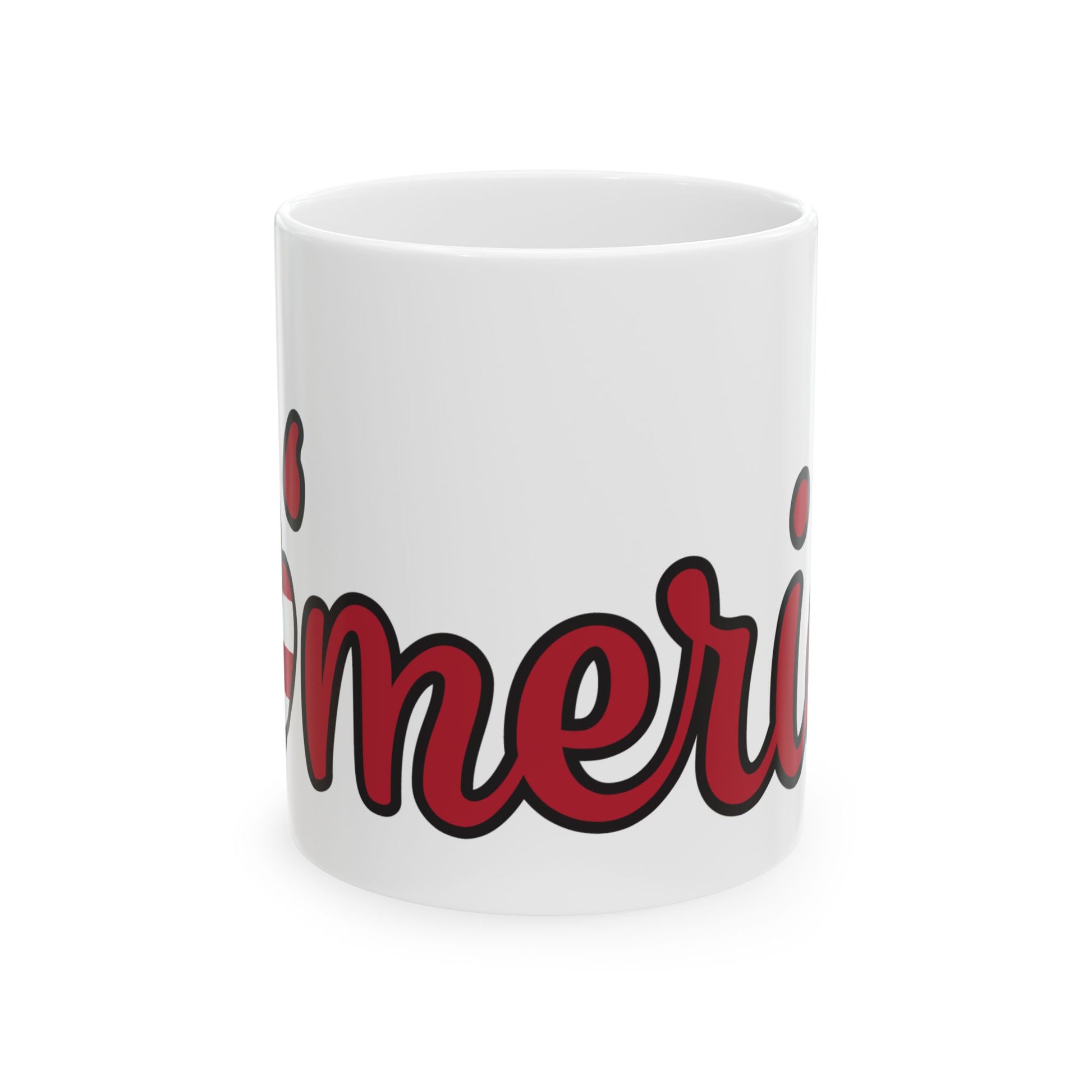 Bullet Point Ceramic Mug, Unique Coffee Cup, Office Desk Decor, Gift For Coffee Lovers, Kitchen Accessories